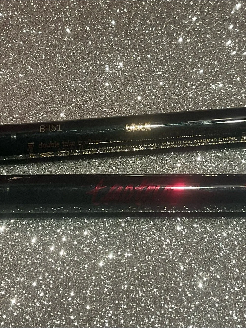 2-TARTE Double Take Eyeliner- BLACK & BURGUNDY